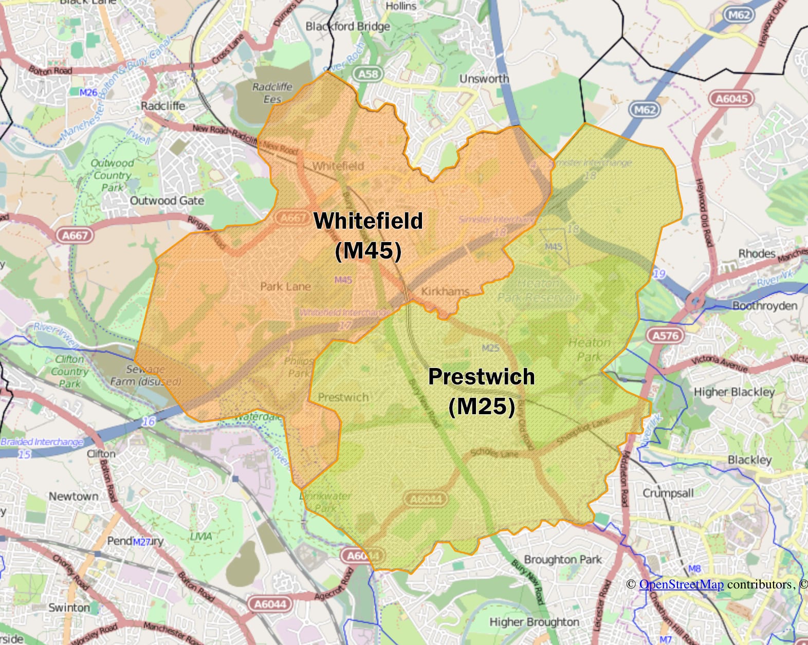 Advertising magazine Prestwich and Whitefield